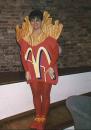 Halloween: April as large fries. (click to zoom)