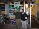 17th district state representative Harry Osterman and friend. (click to zoom)