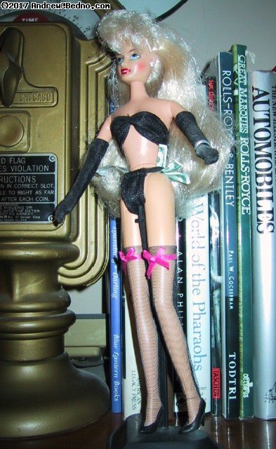 Stripper barbie doll