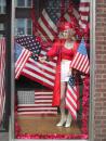 Chicago Recycle Shop decorated windows. (click to zoom)