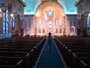 Church center aisle. (click to zoom)