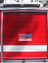Local Fire Truck backwards flag. (click to zoom)