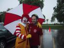 Ronald McDonald and Andrew!!! Moment of a lifetime. (click to zoom)