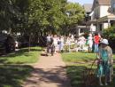 Giant Andersonville yard sale. (click to zoom)