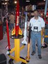 International Model and Hobby Expo: Model rockets. (click to zoom)