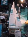 International Model and Hobby Expo: Reasonably priced R/C sailboats from NorthWind. (click to zoom)