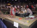 International Model and Hobby Expo: Railroad Demo featured HUGE multi-part HO layout. (click to zoom)