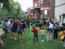 Luther Memorial Church: Happy people at play. (click to zoom)