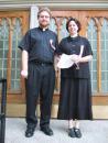 Luther Memorial Church: Vicar Chris Wheatley and Pastor Susan H. Swanson. (click to zoom)