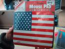 Patriotic mousepads at MicroCenter. (click to zoom)