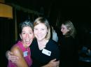 FWP 1981 reunion: Laura Pincus Hartman and Suzy Lebold. (click to zoom)
