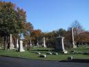Graceland Cemetery: Broad view. (click to zoom)