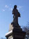 Graceland Cemetery: Angel statue. (click to zoom)