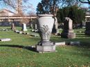 Graceland Cemetery: Urn. Smith. (click to zoom)