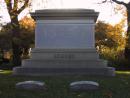 Graceland Cemetery: Monument. Armour. Richer in his time than Bill Gates. (click to zoom)