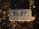 Graceland Cemetery: Marker. Field baby. (click to zoom)