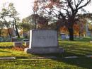 Graceland Cemetery: Monument. Stevenson. (click to zoom)