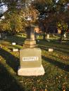 Graceland Cemetery: Monument. Whipple. (click to zoom)