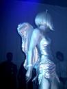 Halloween Nocturna at Metro: Costume contest: Silver fairy. (click to zoom)