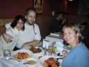 La Donna: Kelly, Andrew and my sister Jenny. (click to zoom)