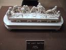 Lizzadro Museum: Last supper carved of ivory. (click to zoom)