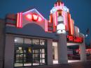 Waveland Bowl: Building, neon. (click to zoom)