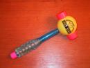 Wonderful WCKG FunHouse promotional combo noise making hammer bubble pen. (click to zoom)