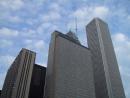 Downtown Chicago Skyscrapers: Prudential, Aon (over 300m tall!). (click to zoom)