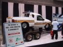 Chicago Auto Show: State police truck rollover simulator. (click to zoom)
