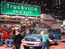 Chicago Auto Show: Truckville. (click to zoom)