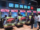 Chicago Auto Show: Daytona USA games. (click to zoom)