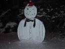 Wooden Snowman. (click to zoom)