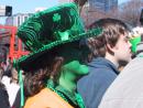 Saint Patrick's Day parade: Genuine Leprechaun. (click to zoom)