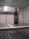 Empty fridge, but for Three Stooges beer. (click to zoom)