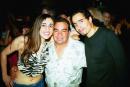 Accent Cafe: Bandoleros guitar player, David Chiriboga w/ fans. (click to zoom)