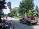 Vernon Hills Independence Day Parade: Fire department. (click to zoom)