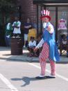 Evanston Independence Day parade: Uncle Sam. (click to zoom)