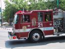 Evanston Independence Day parade: Fire department. (click to zoom)