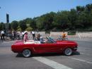 Evanston Independence Day parade: 60's car. (click to zoom)