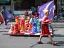 Evanston Independence Day parade: Chess float. (click to zoom)