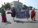 Evanston Independence Day parade: World Peace. (click to zoom)
