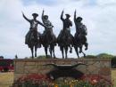 Donley's Wild West Town: Statue. (click to zoom)