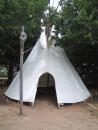 Donley's Wild West Town: Tee-Pee. (click to zoom)