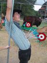 Donley's Wild West Town: Archery, injuns got him! (click to zoom)