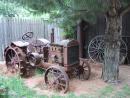 Donley's Wild West Town: Old tractor. (click to zoom)