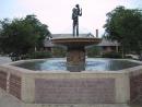 Lake Forest: Market Square: fountain. (click to zoom)