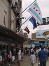 Cubs at Wrigley Field: Flags. (click to zoom)