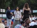 Shakespeare on the Green: Fans. (click to zoom)
