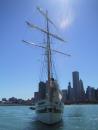 Navy Pier: Tall ship cruise. (click to zoom)