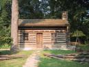 Highland Park: Francis Stupey log cabin. (click to zoom)